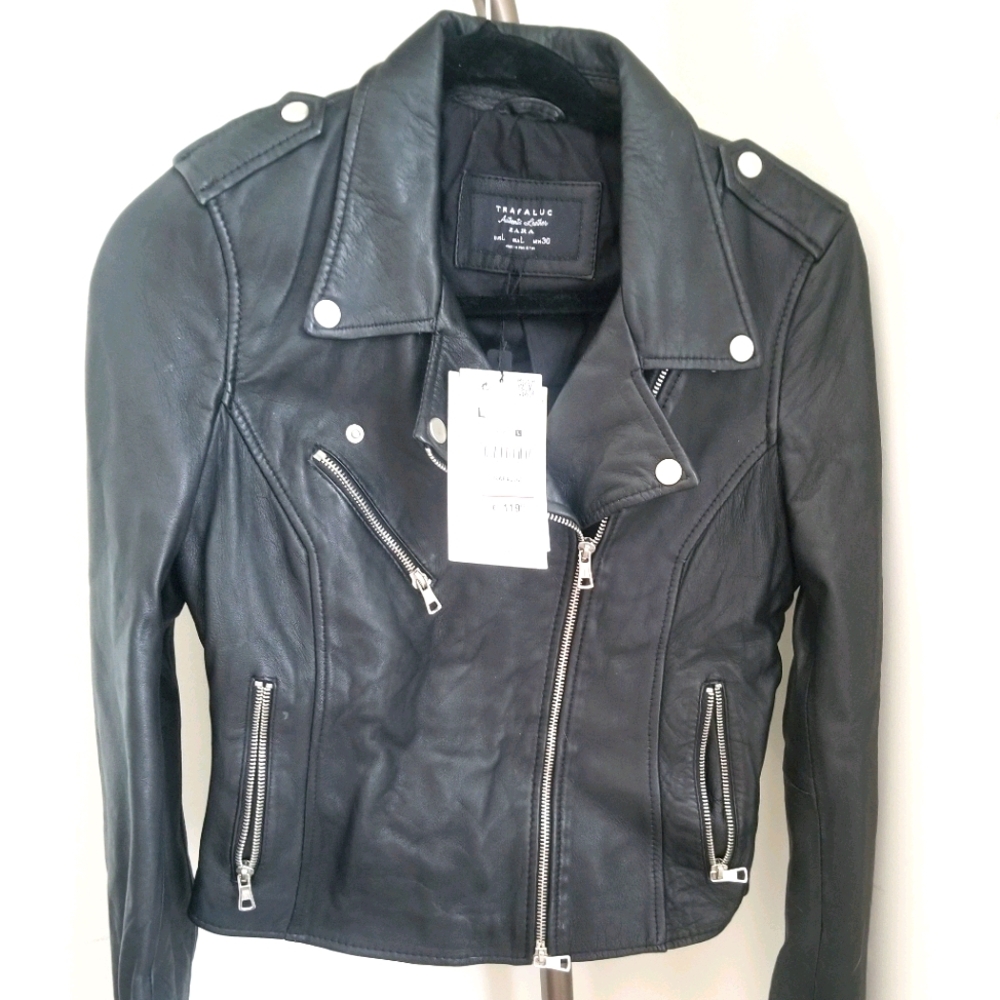 New leather jacket